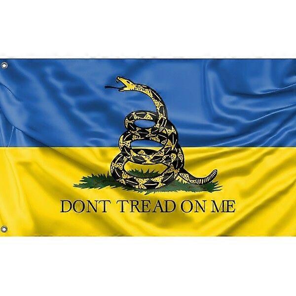 Don Tread On Me Ukraine Support Flag Pattern 616