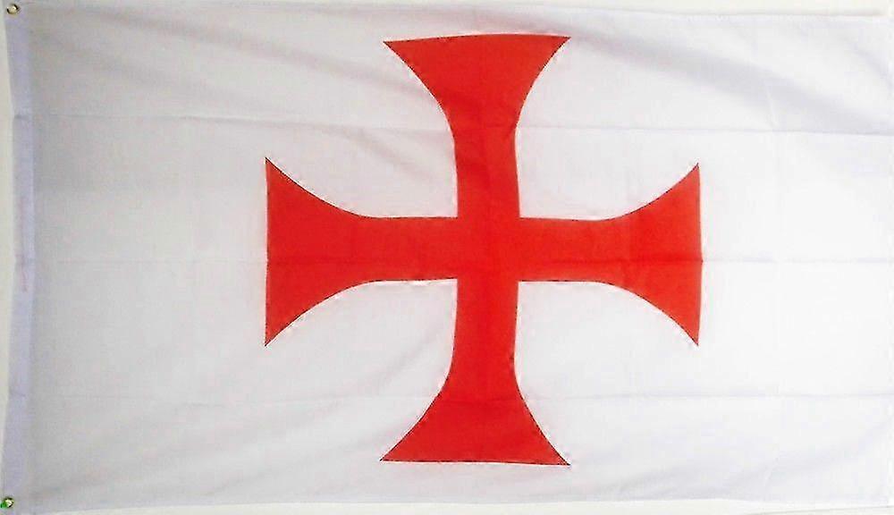 FLAG KNIGHTS TEMPLAR RED CROSS
