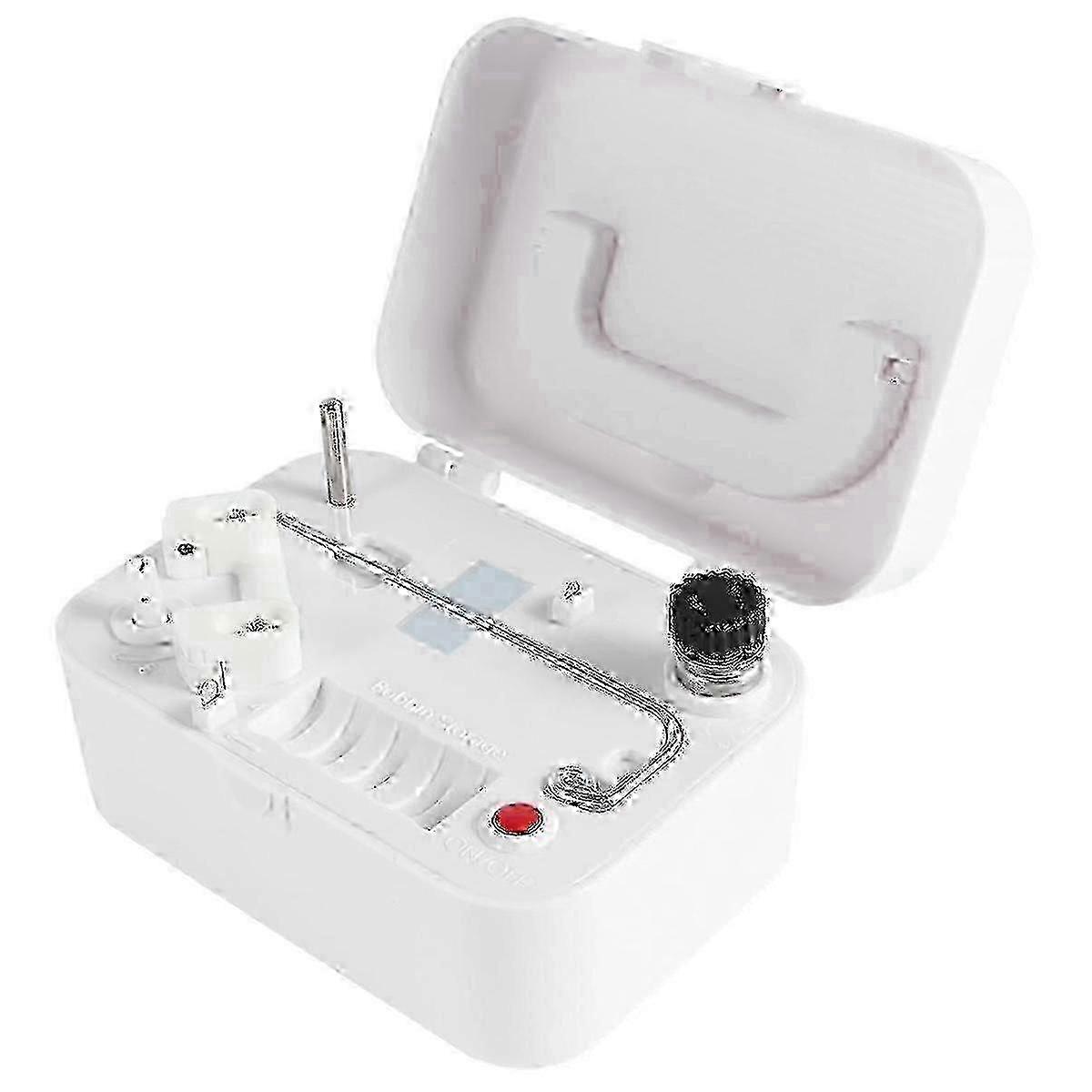 Portable Automatic USB Electric Bobbin Winder with Handle compatible with Sewing Machine