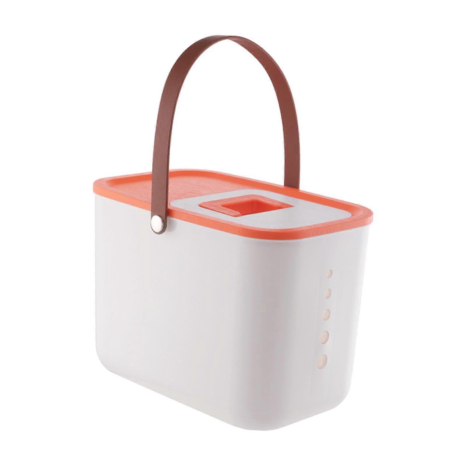 Rice Container Lid Multifunctional with & Handles Green