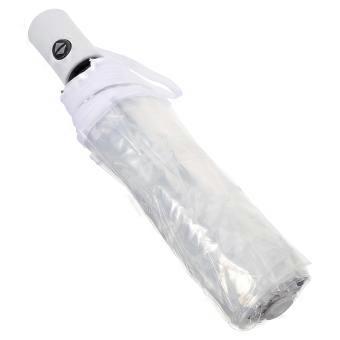 Folding Full Automatic Transparent Umbrella for Decoration Compact Travel