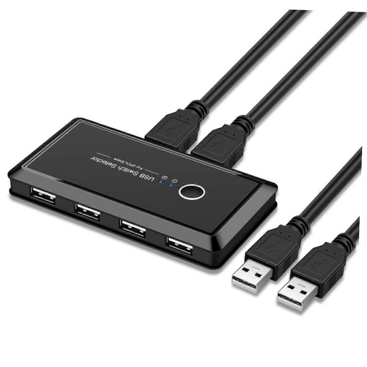 2.0 Sharing Switcher Box Hub for Printer and Mouse