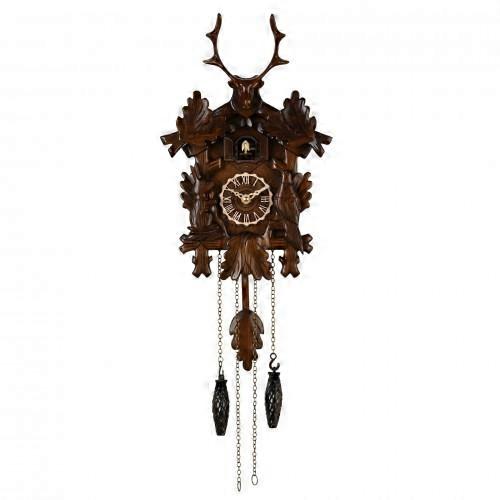 Qtz Cuckoo Clock - Stag