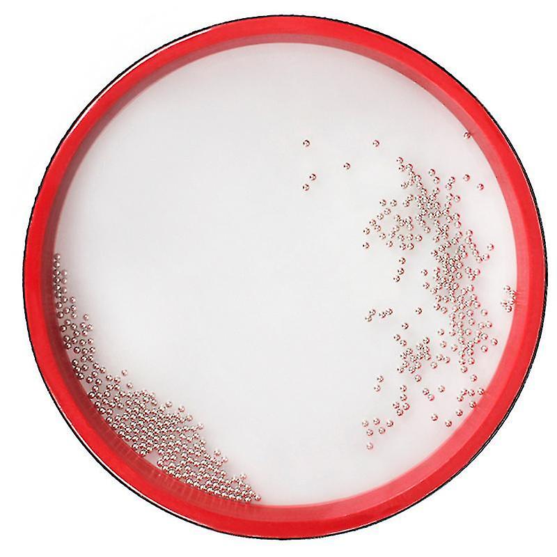 20.3X20.3x3.4cm Red Printer Drums & Drum Kits Children Music Instrument Percussion Drum Wave Bead Dr