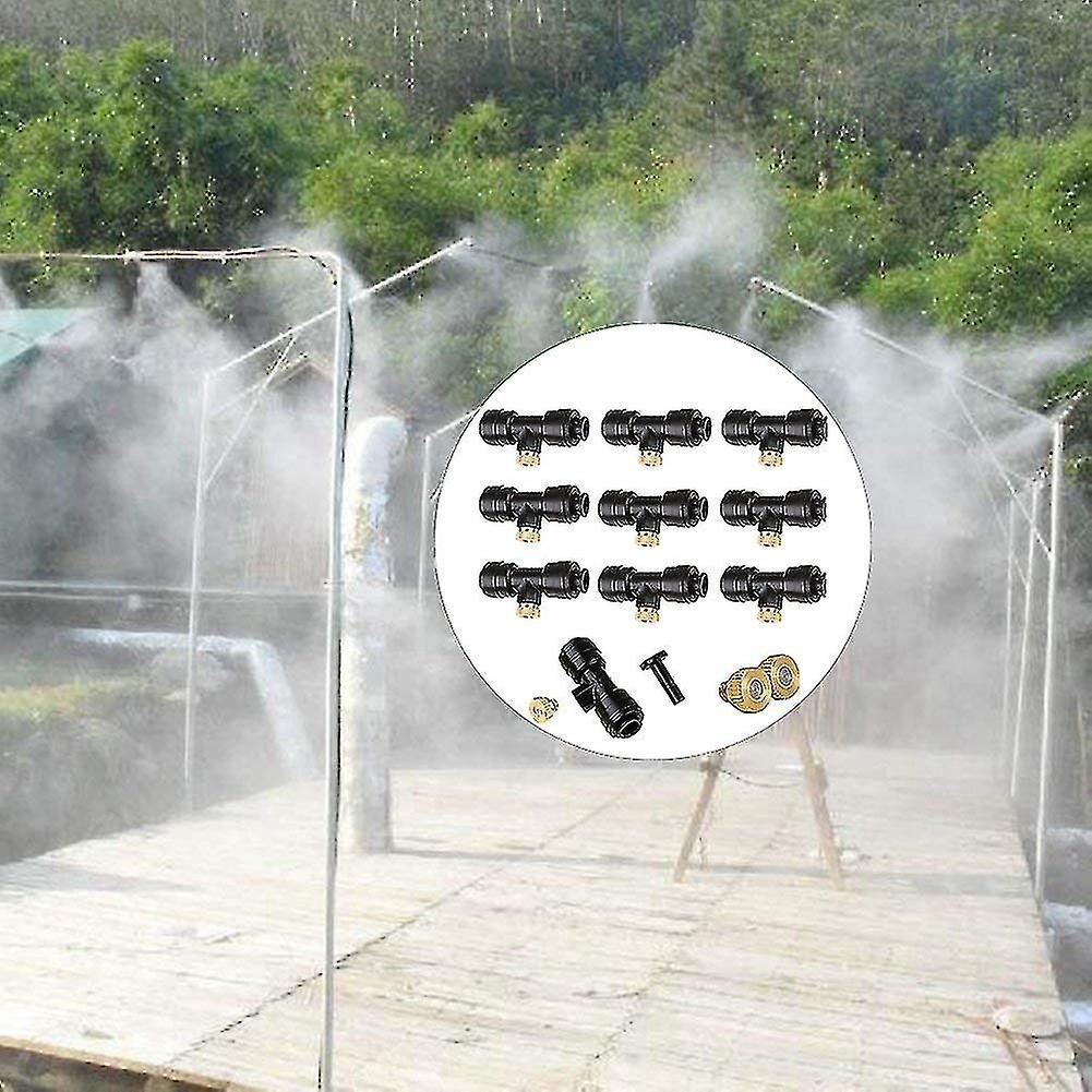 23 Pcs/set Fog Nozzles Kit For Patio Outdoor Garden Water Misting Cooling System