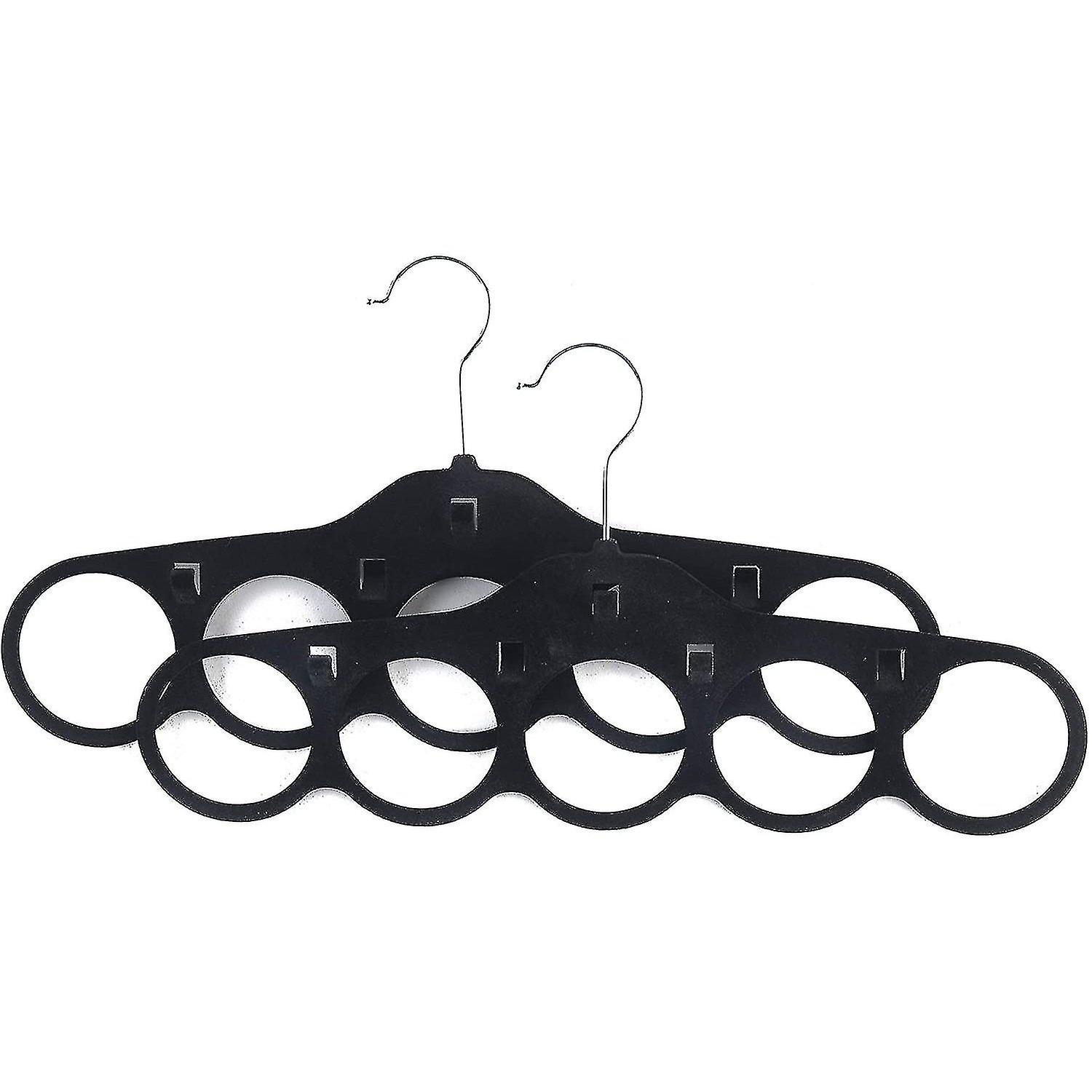Black Scarf Hanger With Non-slip,2pcs