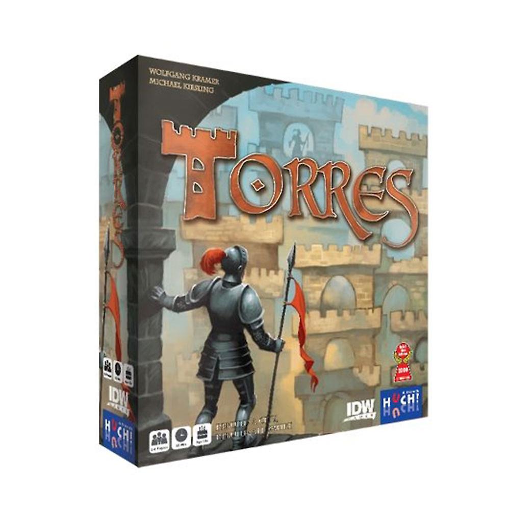 Idw Games Torres Abstract Strategy Board Game Ages 12 Years and Up 2 to 4 Player