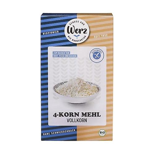 Gluten-free 4-Grain Whole Grain Flour Mix 500 g of powder
