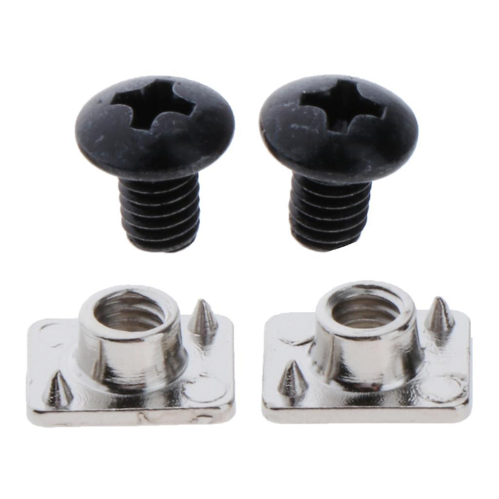 2 ζεύγη Roller Skates Buckle Replacement Inline Skates Screws Nut Bolts Tool