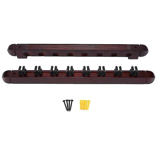 Iard Cue Rack Pool Cue Rack 8 Clips Iard H Bracket Accessories,red