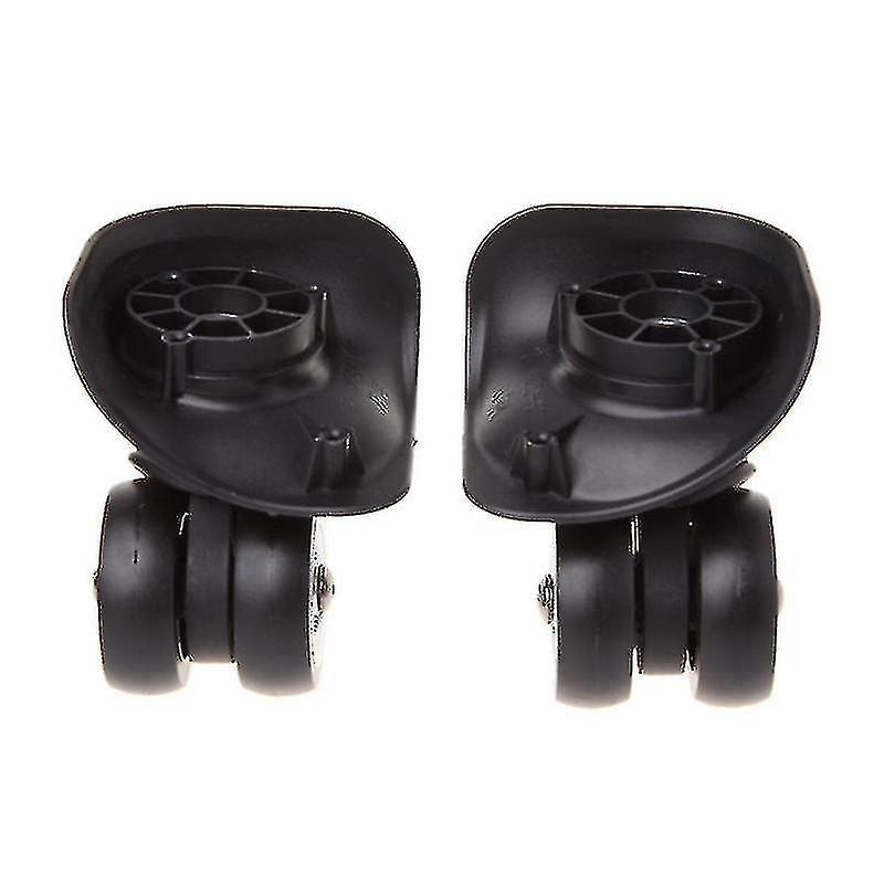 2x matkalaukku matkatavaratarvikkeet 360 astetta kääntyvät pyörät vaunun pyörä