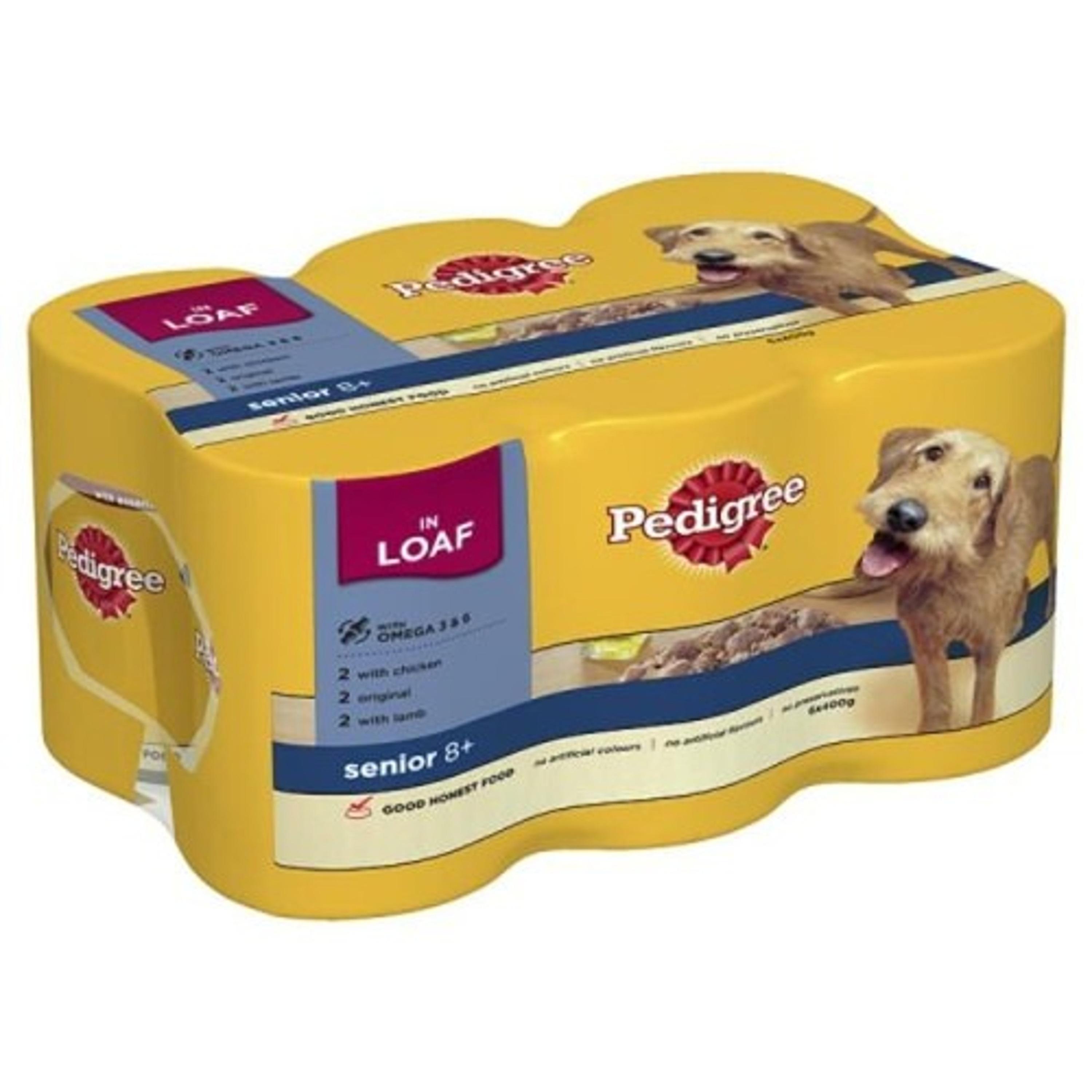 Pedigree CIJ Meaty Meals Dog Wet Food 6 x 400g