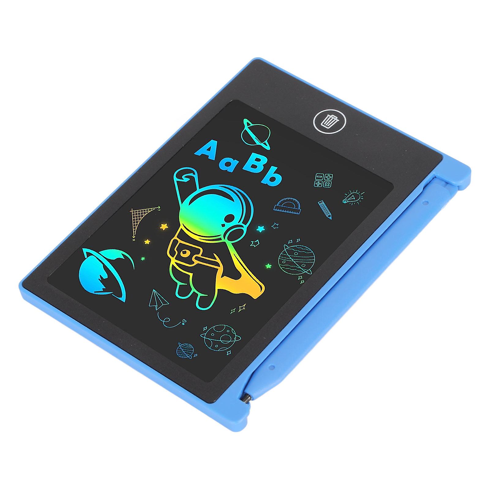 Mini LCD Writing Tablet Waterproof 4.5in Erasable Reusable Electronic Drawing Pad Doodle Board for 3‑6 Years Old