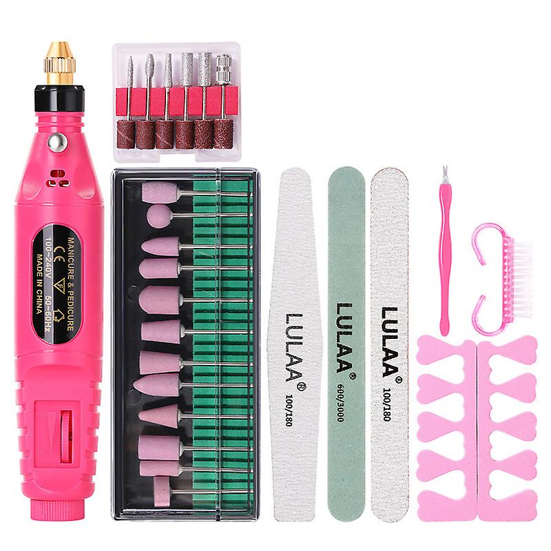 Machine à polir les ongles électrique Set Portable Mini USB Outils de lime à ongles réglables pour manucure
