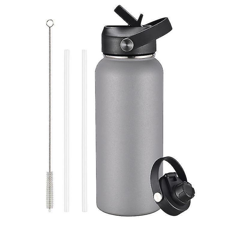 Stainless steel double-layer thermos flask