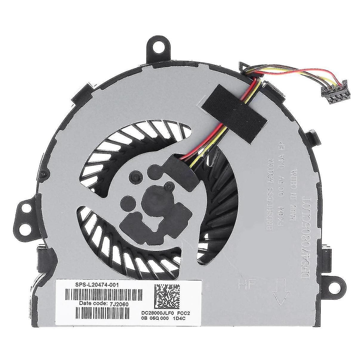 Cpu Cooling Fan For 15-da 15-db 15-di 15- 15q-dx 15t- 250 255 256 G7 Laptop Cooler Fan