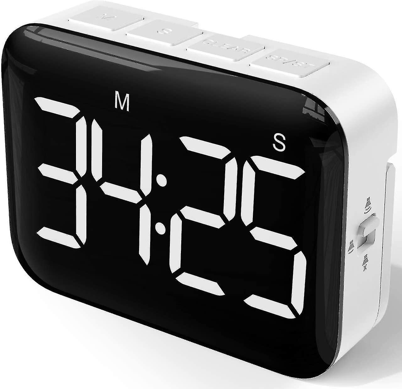 Large Digital Led Display Kitchen Magnetic Timer