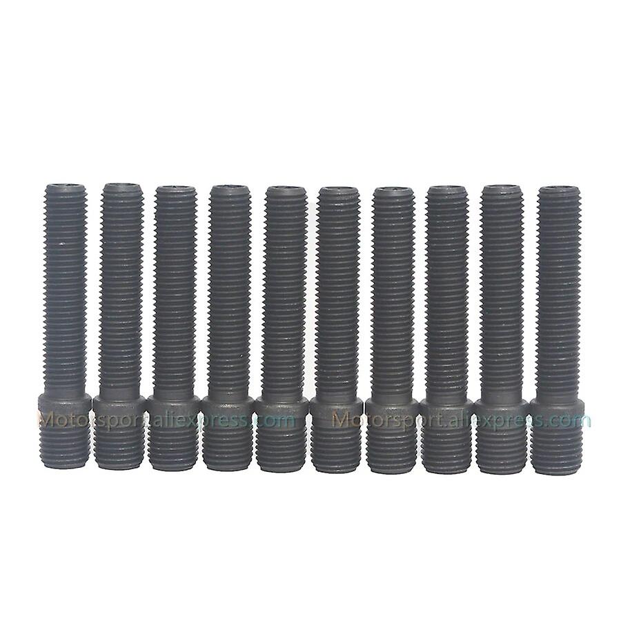 10pcs 75mm 12x1.5 έως 12x1.5 μπουλόνια μετασχηματιστών μετατροπής ροδών ζαντών~22360