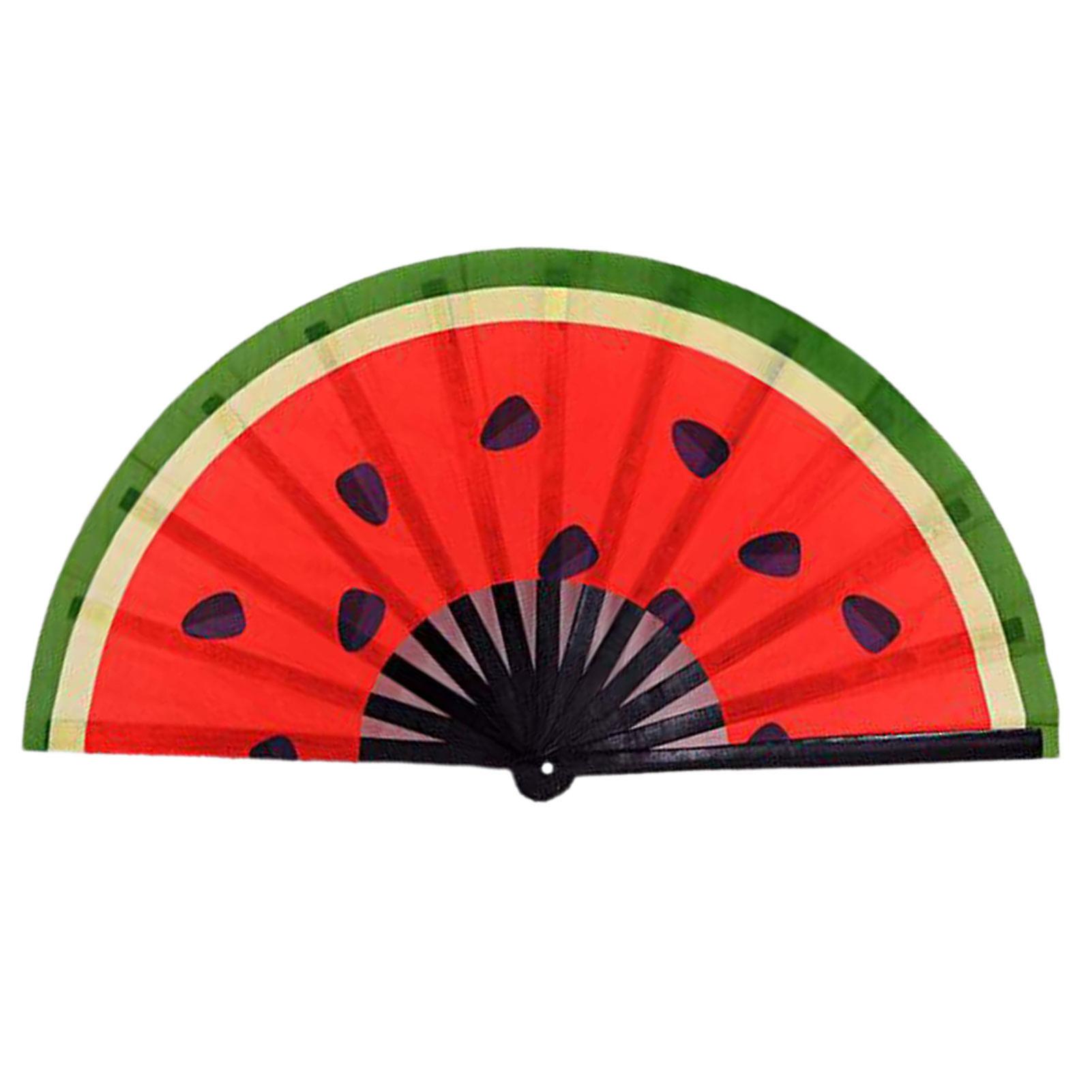 Folding Fan Floral Leopard Starry Sky Print Dance Fan Stylish Handheld Fan for Parties Festivals Performance