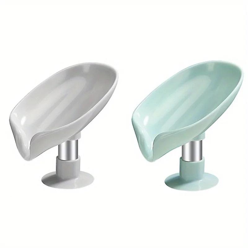Ca Sheet Soap, 2 Pieces, Drainage Bracket, Bathroom Accessories, Suction Cup, Soap Tray