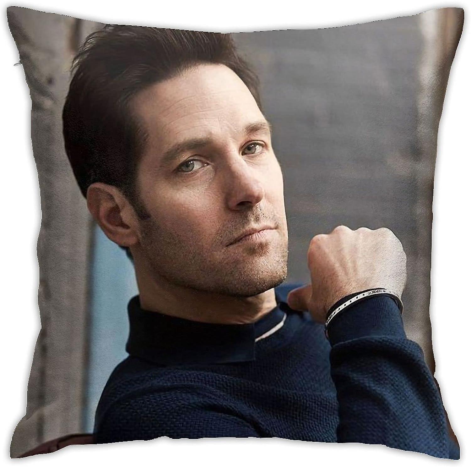 Paul Rudd Pillow Covers Plush Surface Double Sided Printing Pillow case - 18x18 inch -[A2394]