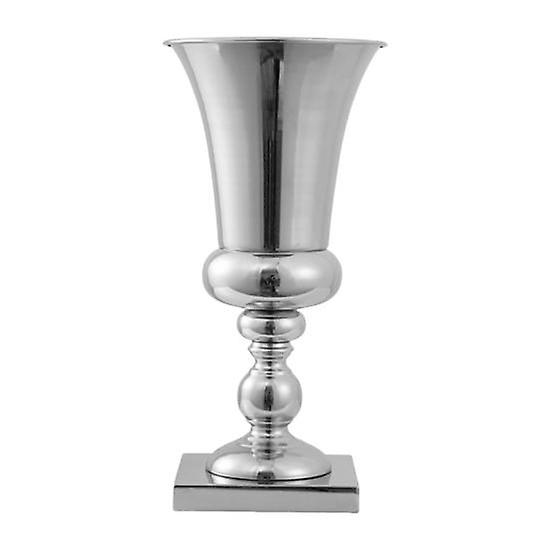 Flower Vase Anti-deformed Shatterproof Electroplating Useful Wide Opening Container Photography Props