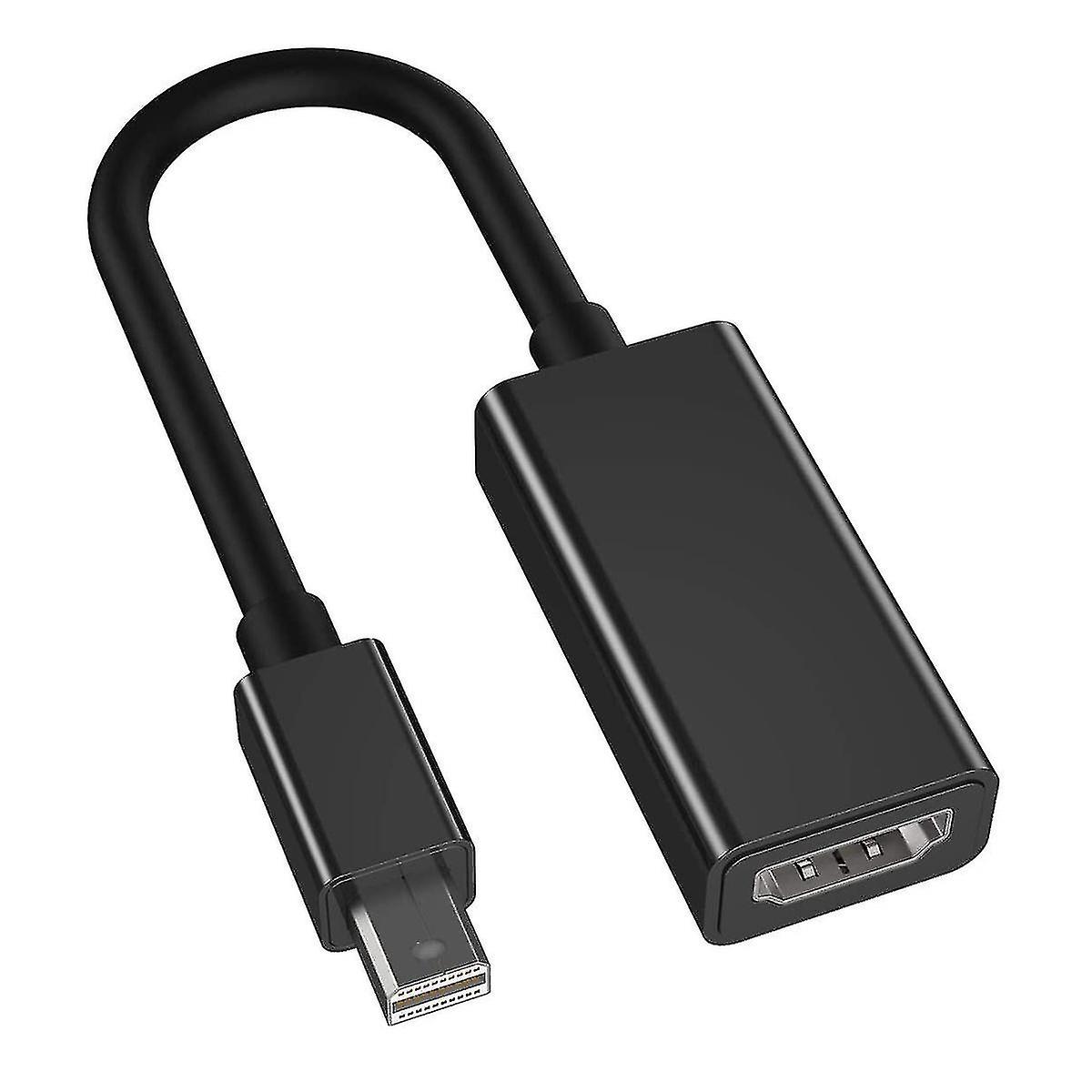 Mini Dp To Hdmi Adapter Converter For Macbook Air/pro,black