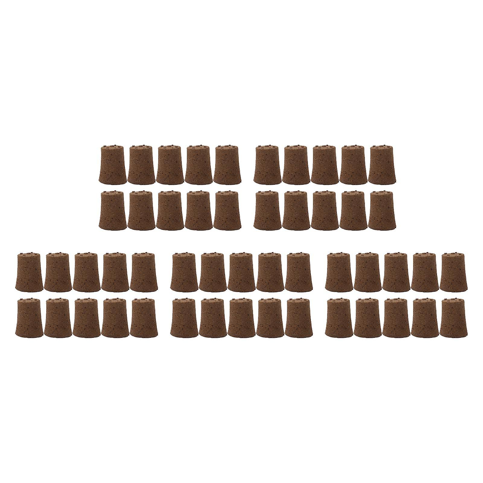 50 Pcs Peat Blocks for Seedlings, for Gardening, Hydroponics, Soilless Cultivation, Germination, HRD TN0927