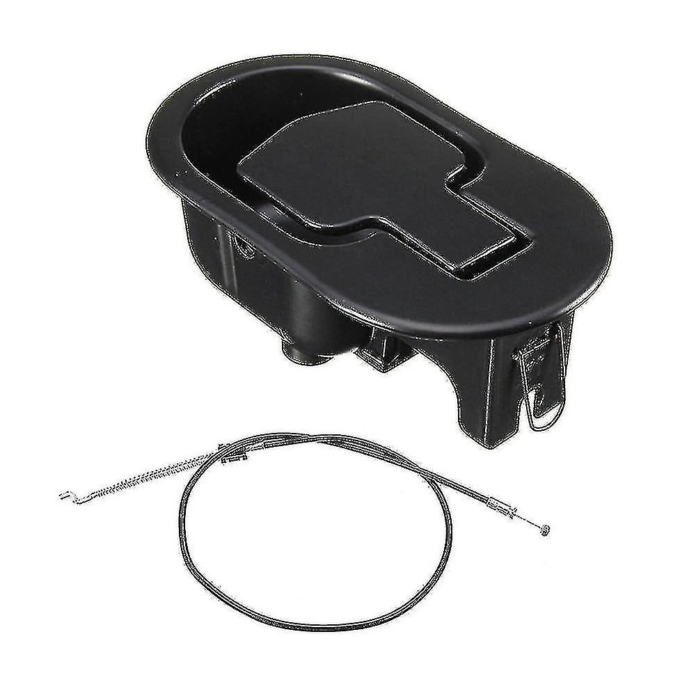 Sofa recliner handle with release lever trigger cord
