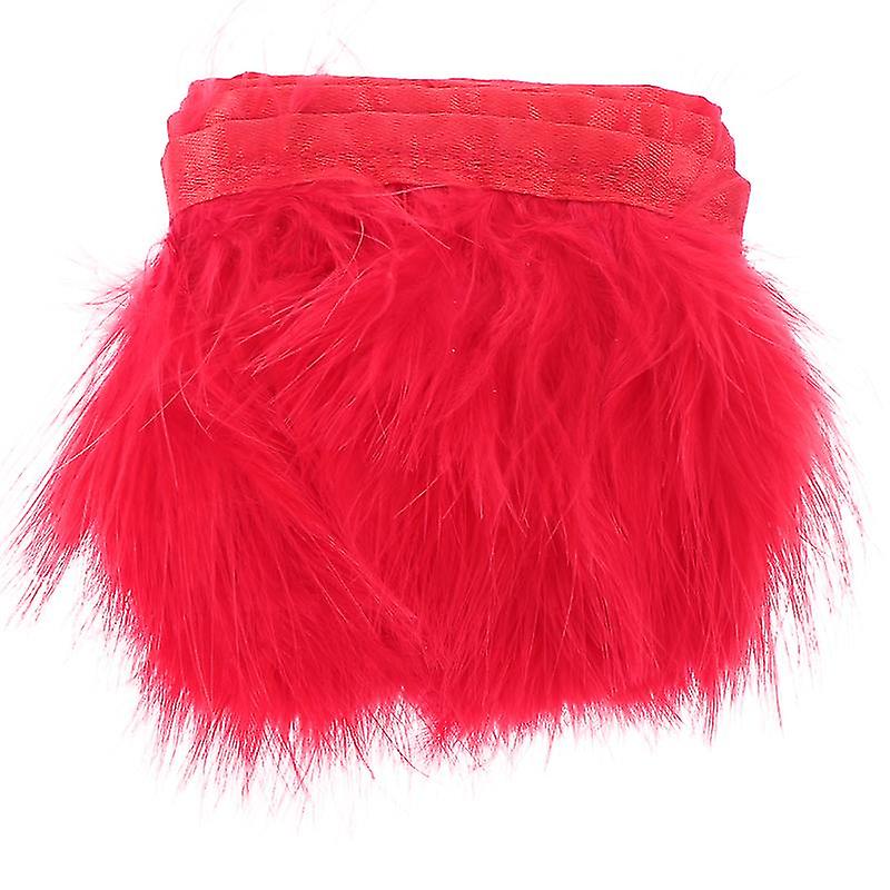1pcs Fluffy Plush Feather