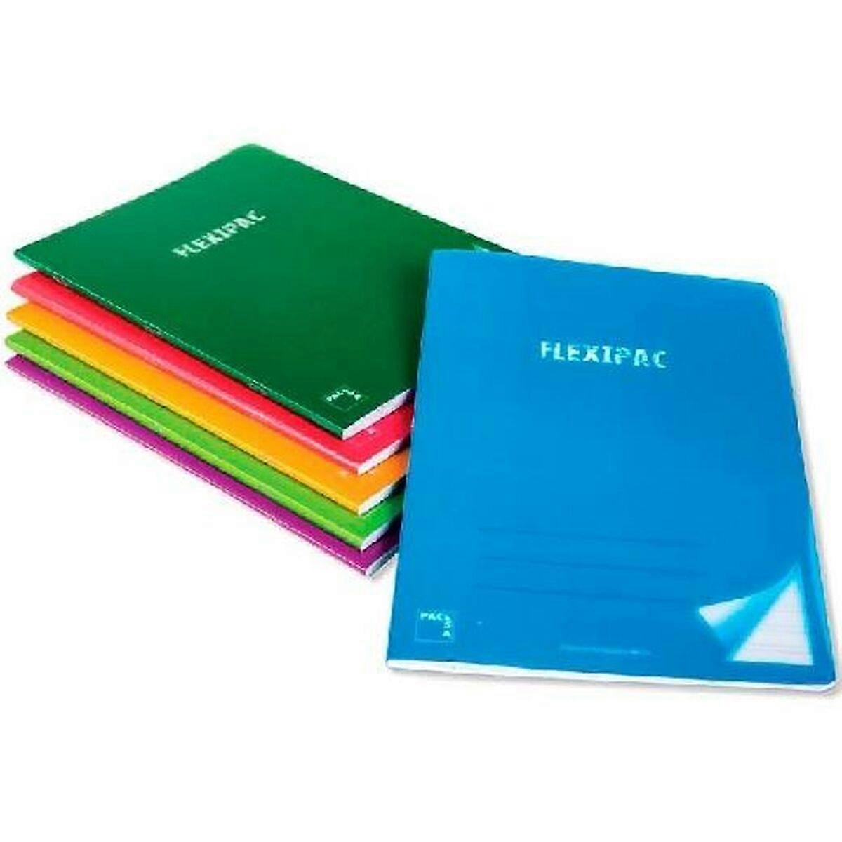 Notebook Pacsa Flexipac Multicolour A4 48 Sheets (6 Pieces)