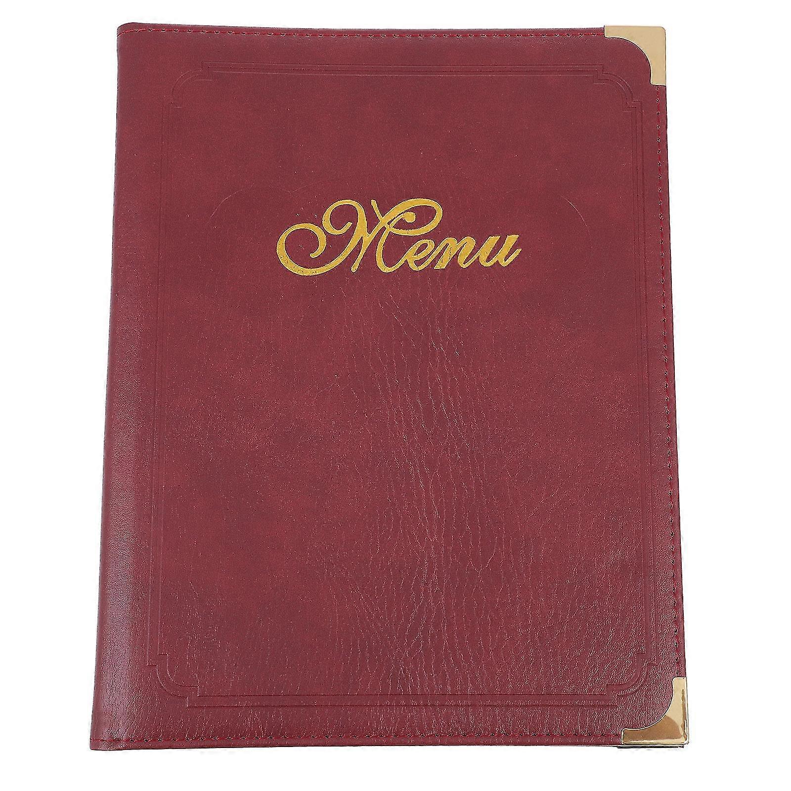 1pc Practical Menu Book Meal Price Folder Restaurant Menu Book Order Menu Book