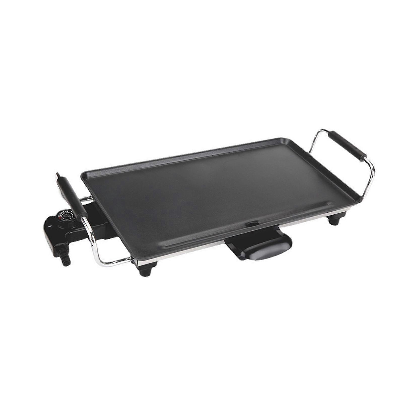 Electric Griddle Adjustable Temperature Barbecue BBQ Household Grill Griddle