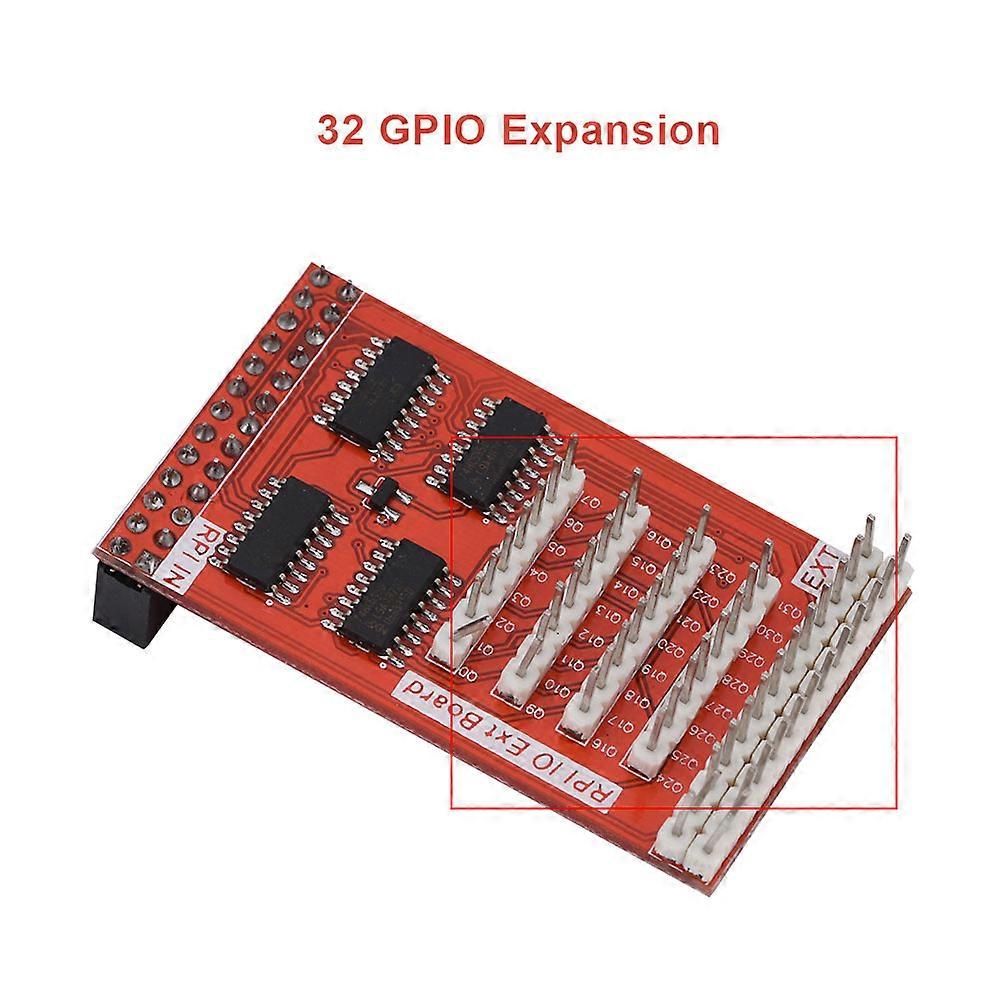 32 GPIO 8-bit Input/Output IO Expansion Module for Raspberry Pi