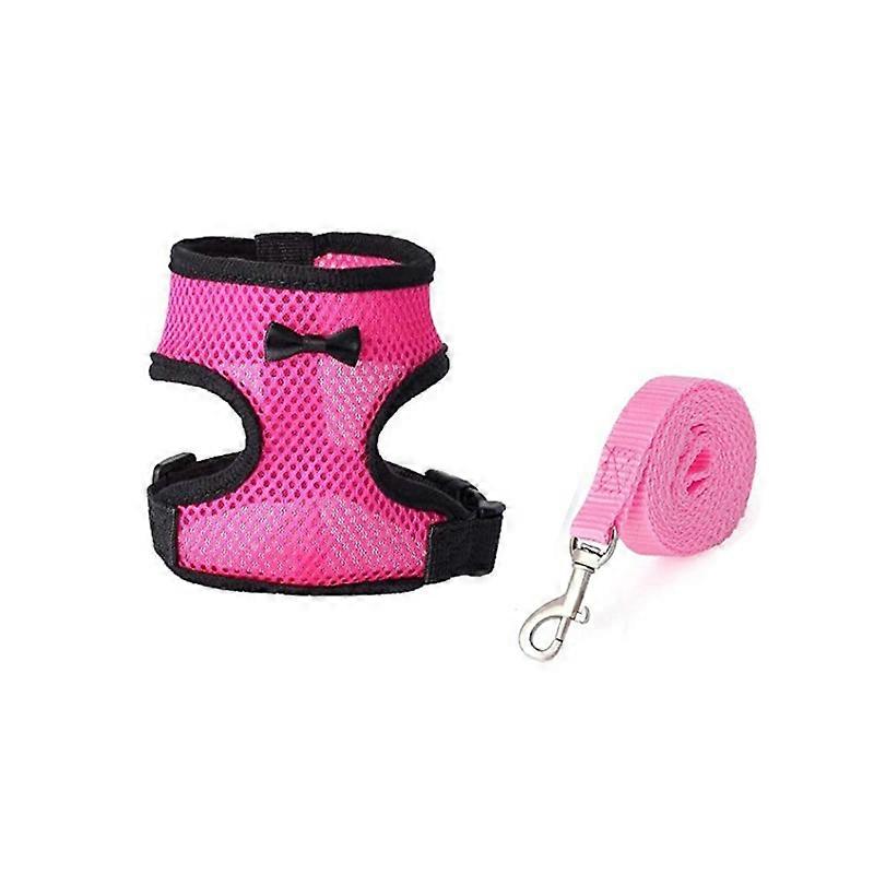 Chicken Harness and Leash Set Comfortable Ajustable Vest for Duck Goose Puppy