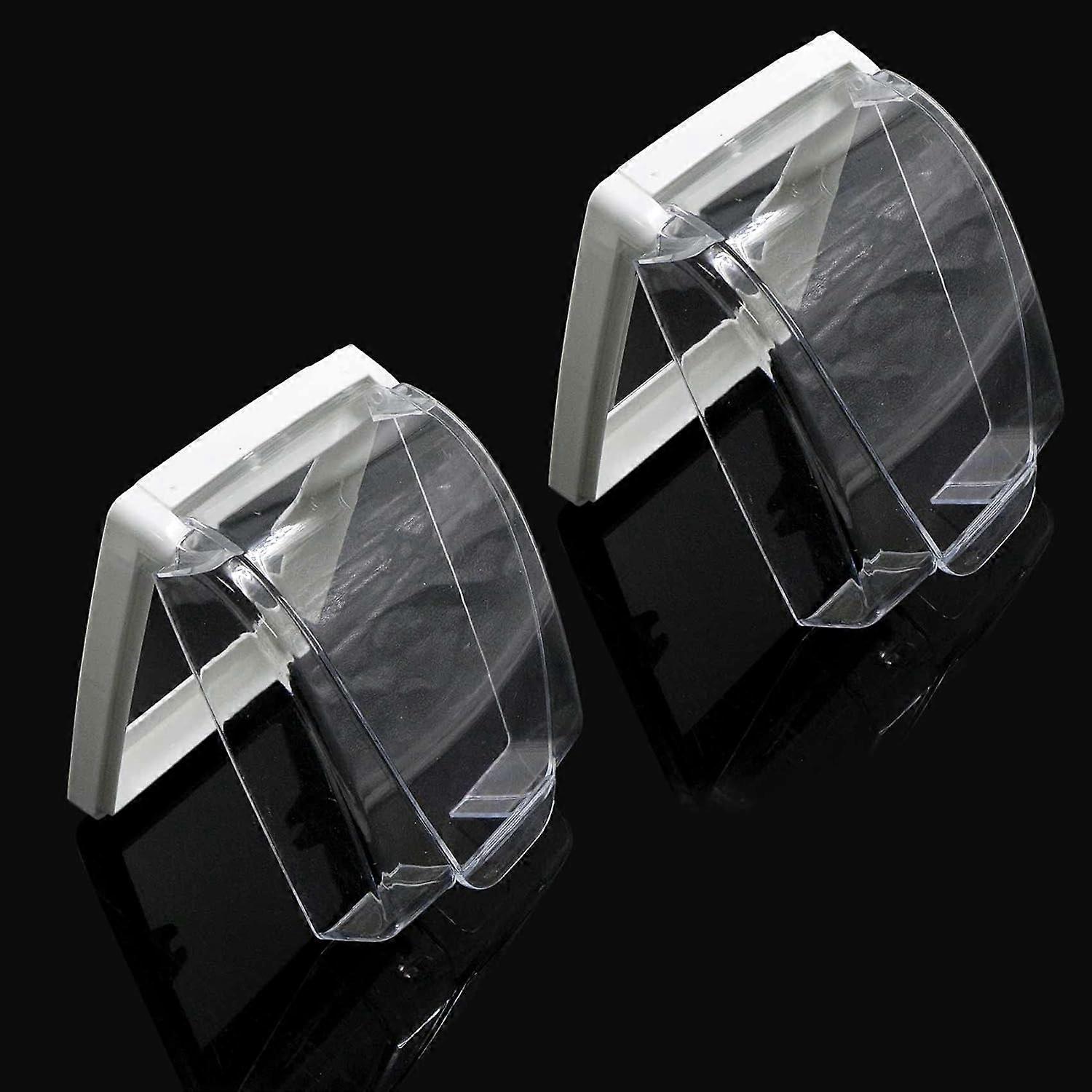 2 couvercles anti-claboussures de prise d'interrupteur mur