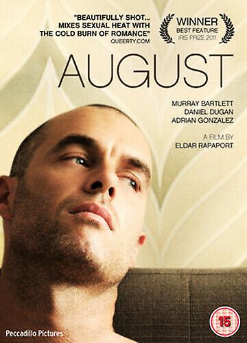 August DVD (2012) Murray Bartlett Rapaport (DIR) cert 15 - Region 2
