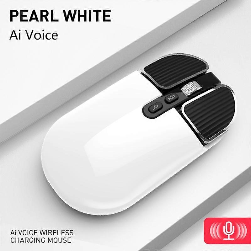 Bluetooth-compatible 2.4G Dual Mode Wireless Ai Voice Control Mouse Rechargeble Quiet Business USB Charge Mice Remote Controll Ai Smart Search Transla