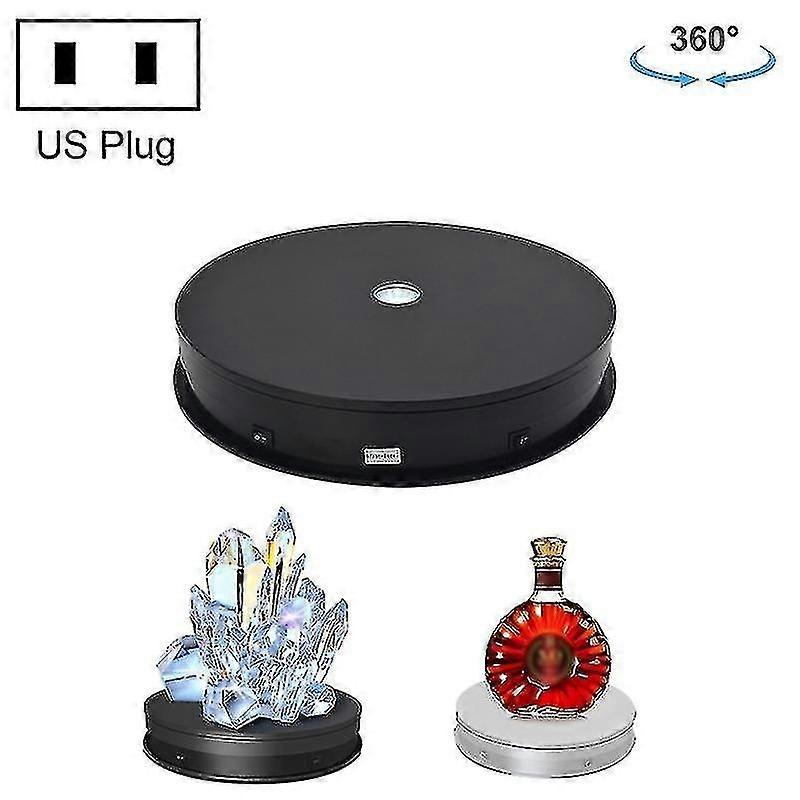 Electric Rotating Turntable, 30cm Size, Plug: 110v Us Plug - Smooth Rotation