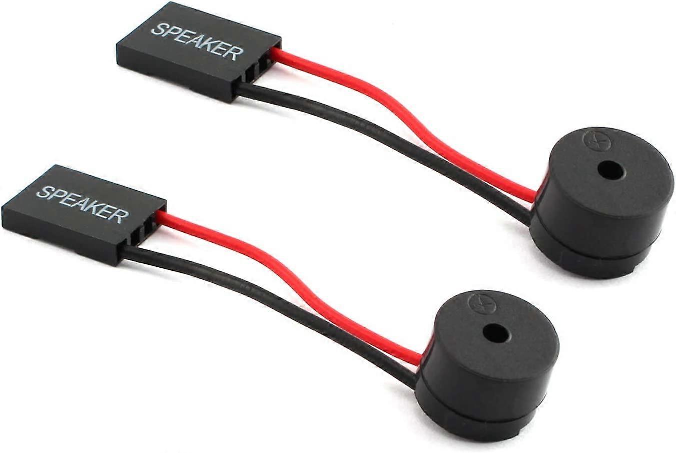 2pcs Mini Plug Buzzer for PC Internal BIOS Computer Motherboard Mainboard Beep Alarm Speaker
