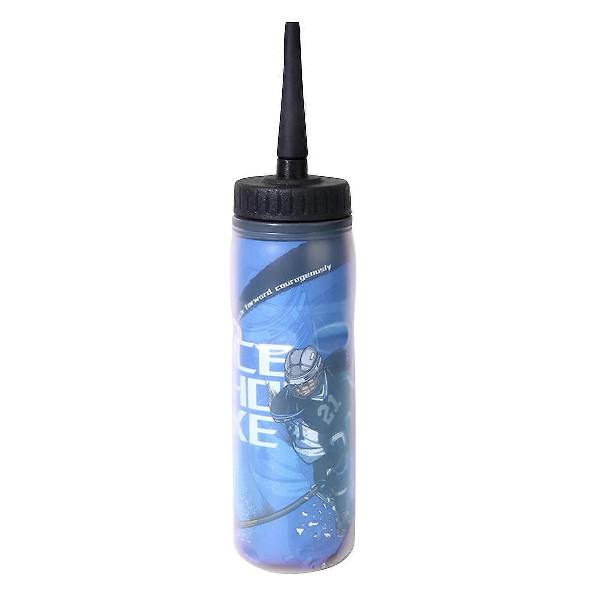 600ML Ice Hockey Water Bottle Portable Football Bottle Classic Extended Tip Design Sports Bottle Mo