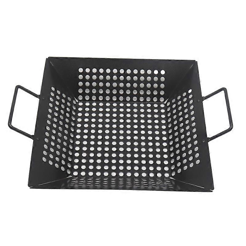 Scolapiatti per barbecue Antiruggine, antiaderente, antiscottatura, resistente al calore, pratico vassoio da forno di grande capacità per barbecue domestico