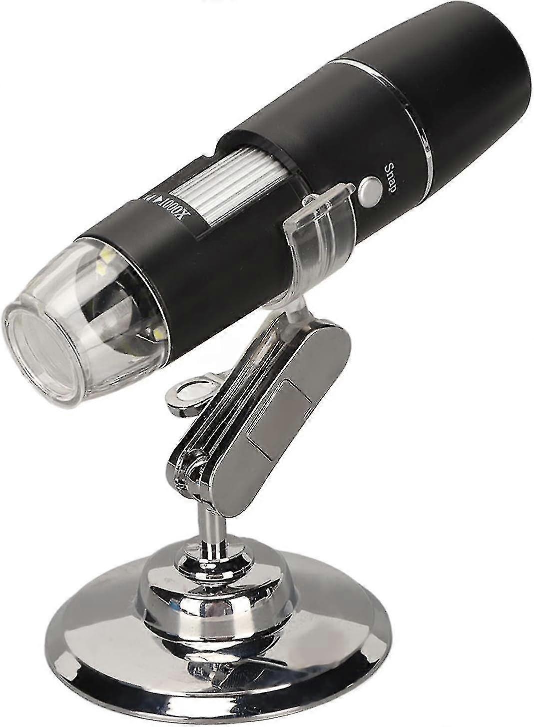 Wireless Digital Microscope 1000x Hd Portable Wifi Handheld Usb Microscope Camera With Adjustable Focus For Printing Learning Observation