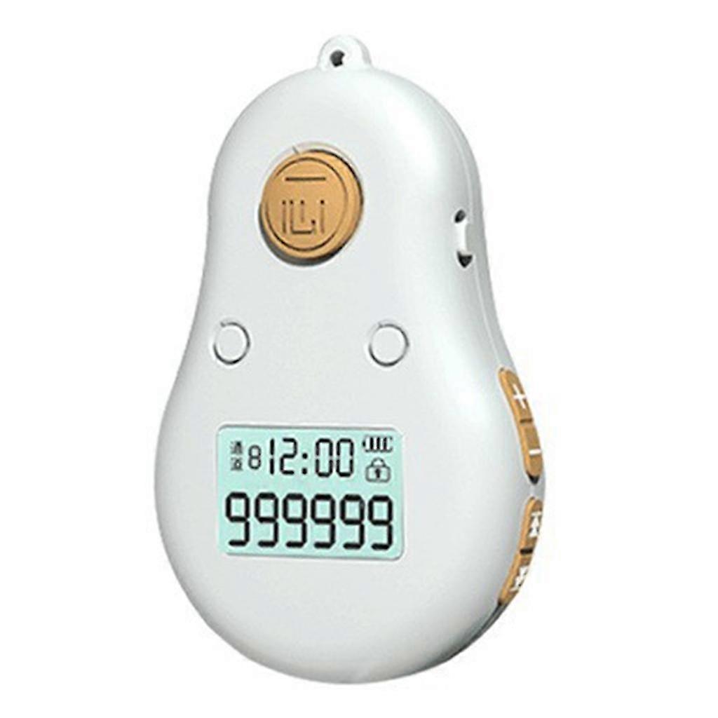 Leiser Fingerzähler 3 in 1 Digitaler Tasbih Tally Clicker für Gebetsstricken - Auf Lager