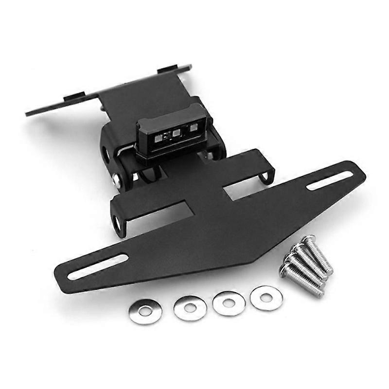 مناسبة لسوزوكي GSX250R 13-20 حامل لوحة ترخيص معدلة خلفية قصيرة الذيل حامل لوحة ترخيص قوس إشارة الانعطاف