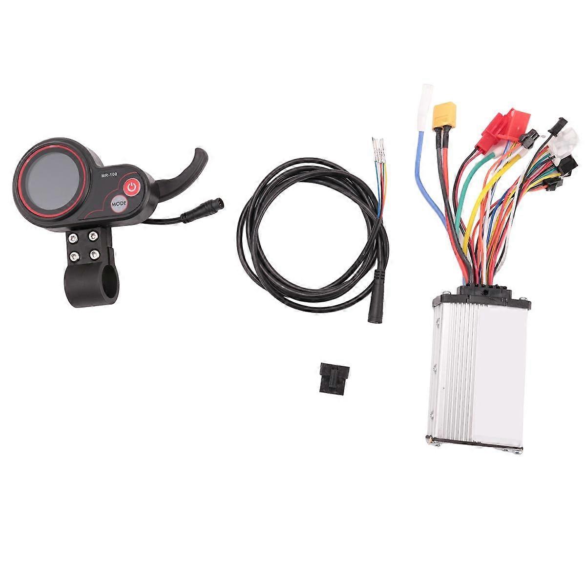 48V 500W Controller MR-100 LCD Display Meter Dashboard Kit for Electric Scooter Accessories
