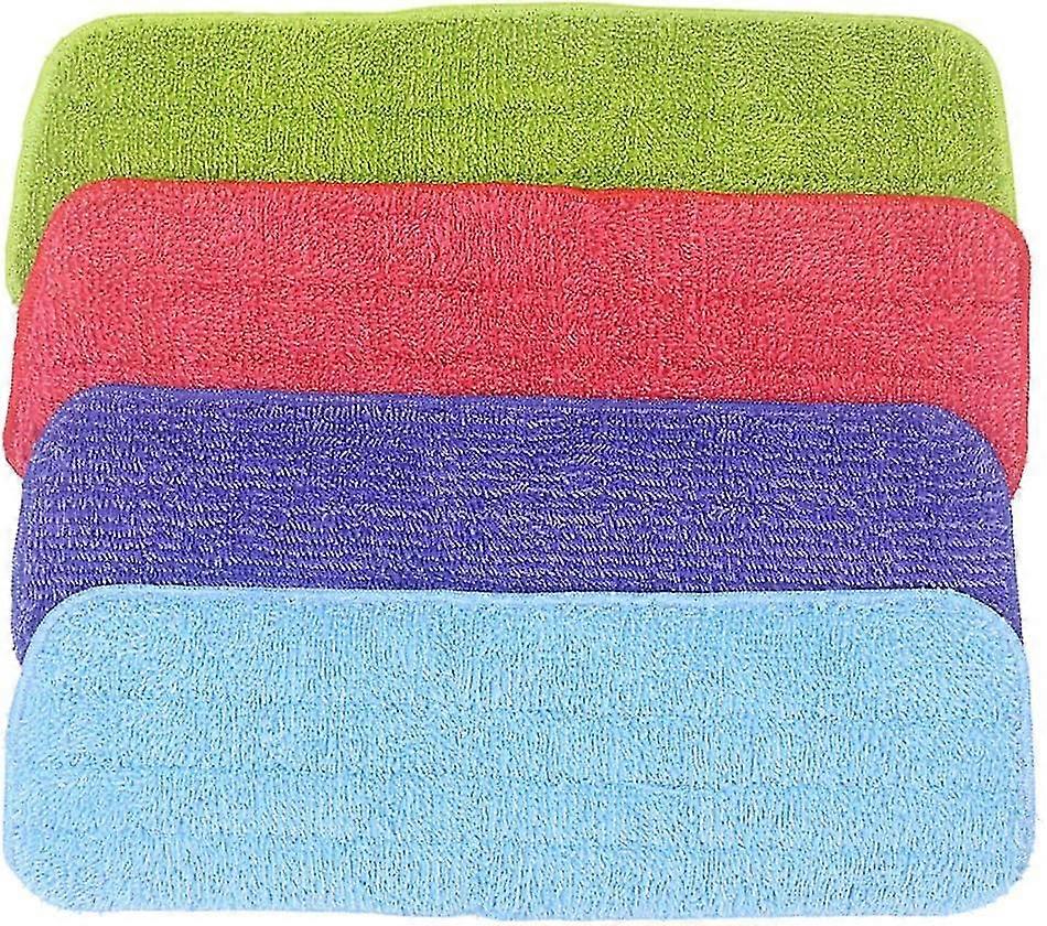 4 Pack Spray Mop Heads Replacement Mop Pads16.5*5.7 Inches