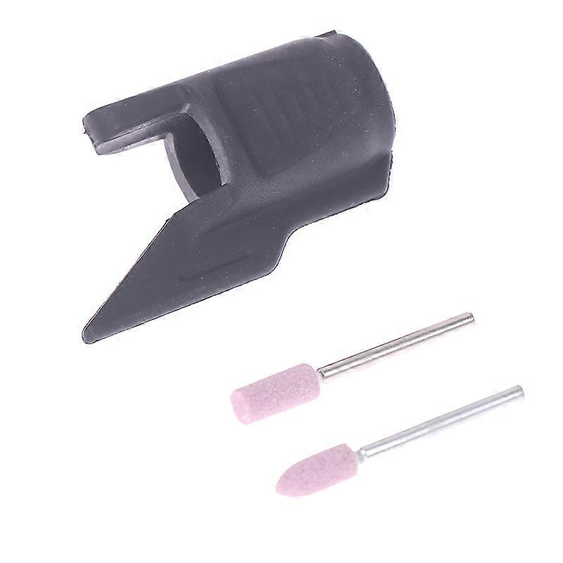 Outdoor Garden Tool Sharpener Lawn Mower Sharpener Rotary Sharpening Attachment Fits For Dremel Drill