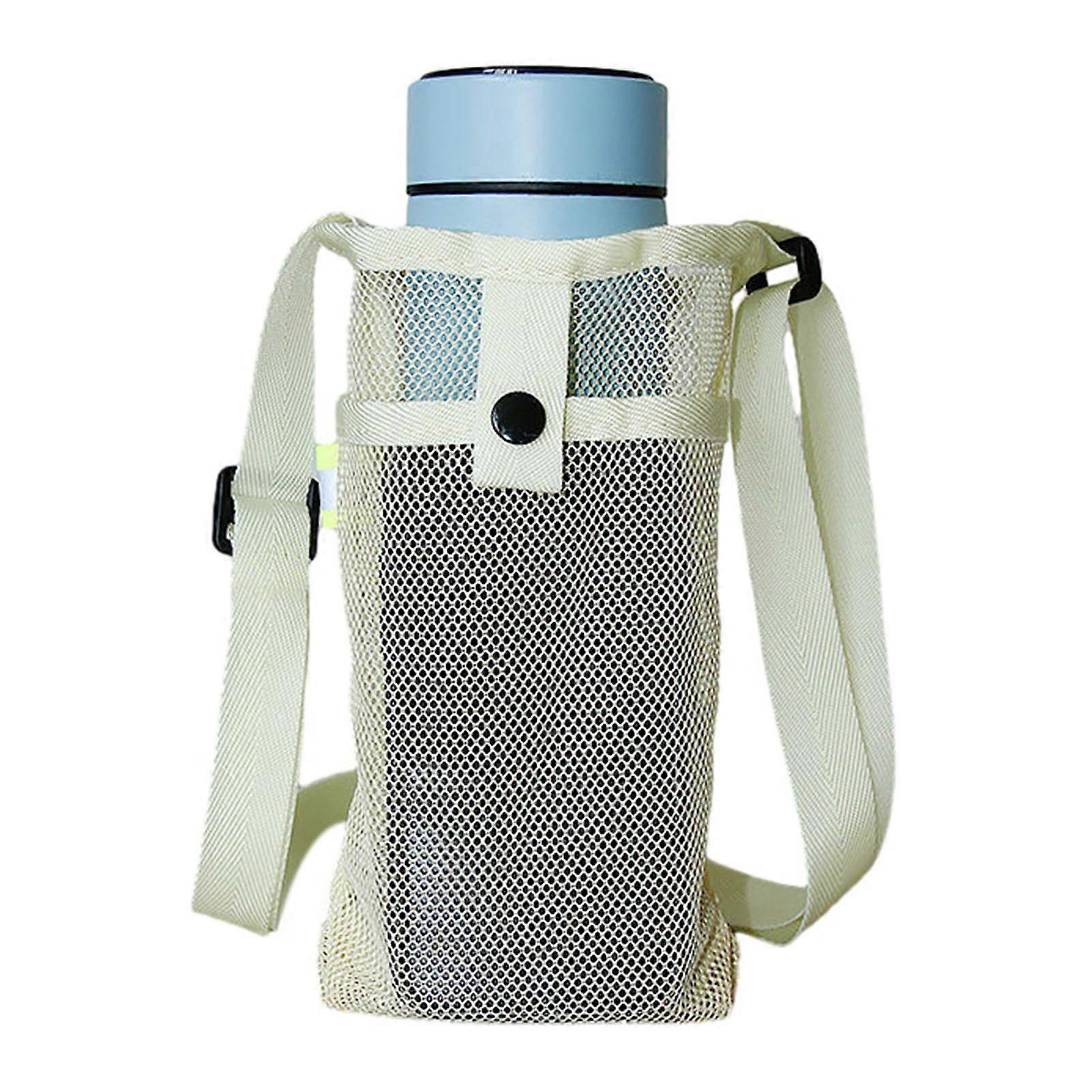 Water Bottle Holder Carrier Strap Adjustable Wear Resistant Universal Flask Water Bottle Crossbody Shoulder Strap