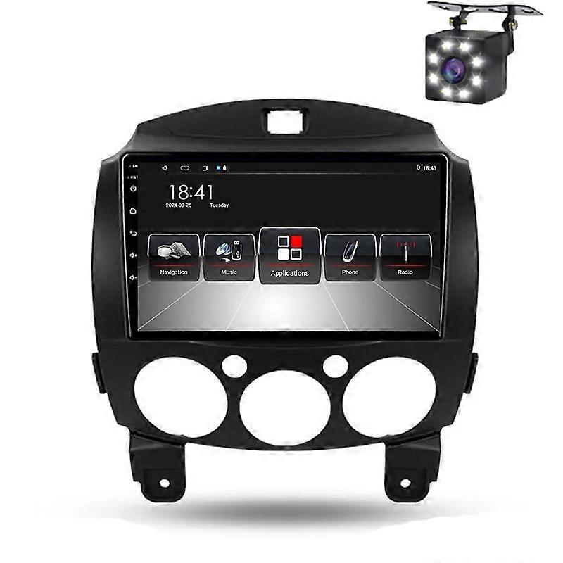 For Mazda 2 DE 2007 - 2014 Car Radio Multimedia Video Player WIFI Navigation